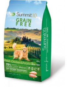 Summit10 Grain Free Φρέσκο Κοτόπουλο και Πατατα 12kg